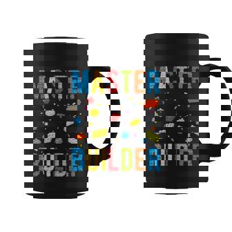 Master Builder Kids Building Blocks Brick Builder Graphic Design Printed Casual Daily Basic Coffee Mug - Thegiftio