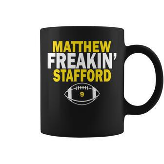 Matthew Freakin Stafford Number 9 Coffee Mug - Thegiftio UK