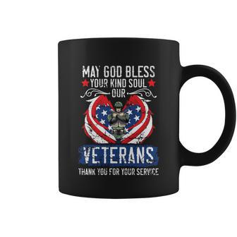 May God Bless Your Kind Soul Our Veterans Memorial Day Great Gift Coffee Mug - Monsterry DE