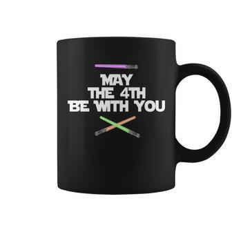 May The 4Th Be With You Lightsabers Coffee Mug - Monsterry UK