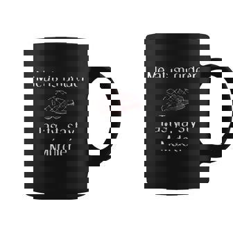 Meat Is Murder Tasty Murder Meat Department Sarcastic Bbq Coffee Mug - Thegiftio