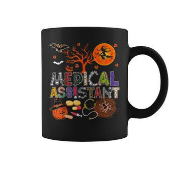 Medical Assistant Halloween Zombie Costume Scary Pumpkin Coffee Mug - Thegiftio UK