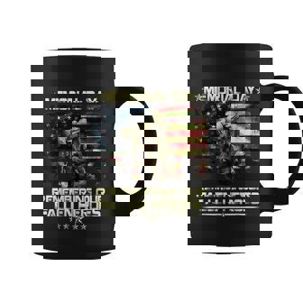 Memorial Day Cool Gift Funny Gift Remembering Our Fallen Heroes Cool Gift Coffee Mug - Thegiftio