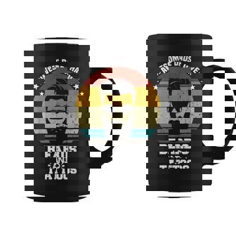 Mens Awesome Dads Have Beards And Tattoos Funny Fathers Day Coffee Mug - Thegiftio