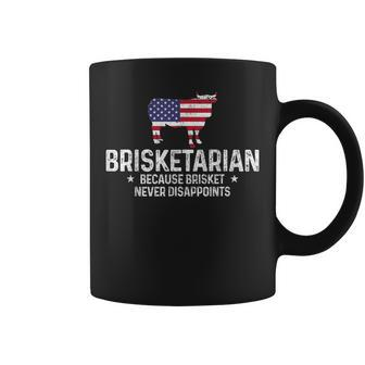 Mens Briketarian Bbq Grilling Chef State Map Funny Barbecue V2 Coffee Mug - Seseable
