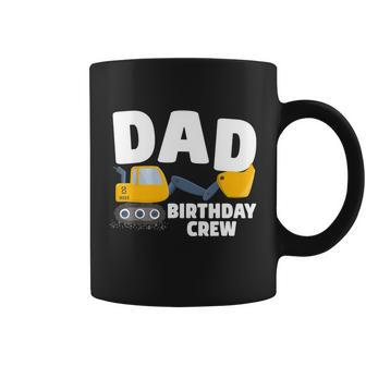 Mens Dad Birthday Funny Gift Crew Construction Birthday Party Theme Funny Gift Coffee Mug - Thegiftio UK
