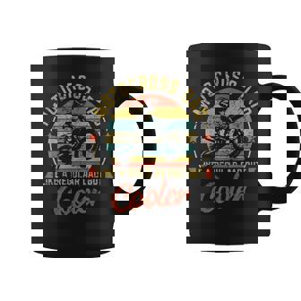 Mens Dirt Bike Dad Like A Regular Dad But Cooler Motocross Dad Coffee Mug - Thegiftio UK
