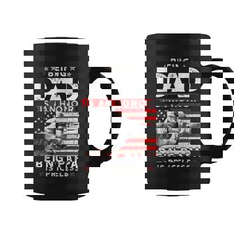 Mens Fathers Day For Dad An Honor Being Papa Is Priceless Coffee Mug - Thegiftio UK
