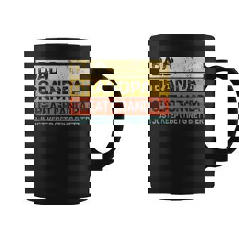Mens Fathers Day Gift From Grandkids Dad Grandpa Great Grandpa Coffee Mug - Thegiftio UK