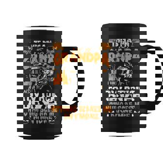 Mens Grandpa And Tow Truck Driver Nothing Scares Me Halloween Coffee Mug - Thegiftio