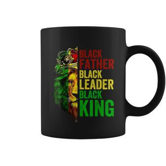 Mens Juneteenth Fathers Day Black Father King African American Coffee Mug - Monsterry CA