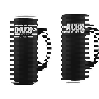 Mens Men Funny Fathers Day Gift Dad Of Girls Outnumbered Coffee Mug - Thegiftio