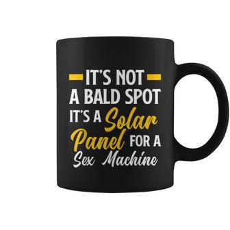 Mens Not A Bald Spot Its Solar Panel For Sex Machine Funny Bald Graphic Design Printed Casual Daily Basic Coffee Mug - Thegiftio UK