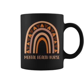 Mental Health Nurse Rainbow Spread Mental Health Awareness Coffee Mug - Thegiftio UK
