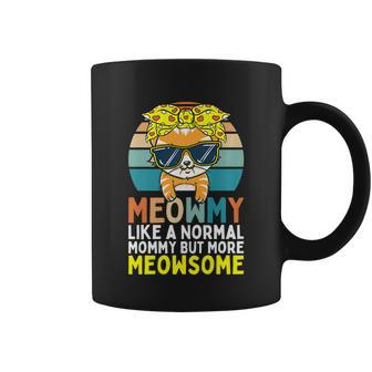 Meowmy Cat Mommy Kitty Mom Mothers Day Coffee Mug - Monsterry UK