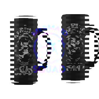 Mermaid Birthday Squad Family Matching Party Coffee Mug - Thegiftio UK