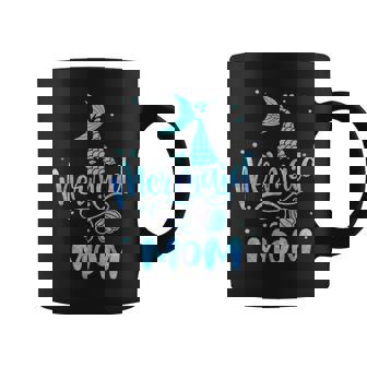 Mermaid Mom Funny Women Family Matching Party Squad Coffee Mug - Thegiftio