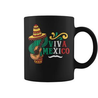 Mexico Cinco De Mayo Fiesta Sombrero Maracas Ukulele Tequila Coffee Mug - Thegiftio UK