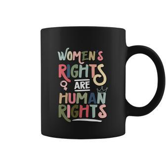 Mind Your Uterus Feminist Are Human Rights Coffee Mug - Monsterry