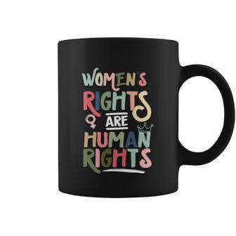 Mind Your Uterus Feminist Womens Rights Are Human Rights Coffee Mug - Monsterry CA