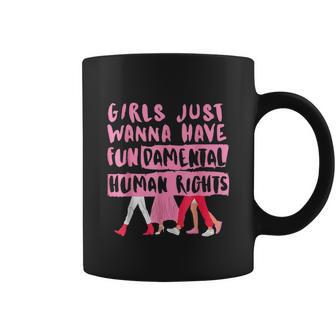 Mind Your Uterus Womens Rights Are Human Rights Coffee Mug - Monsterry UK