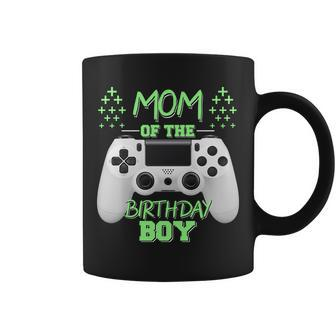 Mom Of The Birthday Boy Tshirt Coffee Mug - Monsterry