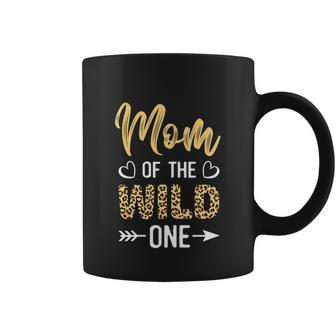 Mom Of The Wild One Toddler 1St Birthday Leopard Mom Boy Coffee Mug - Monsterry