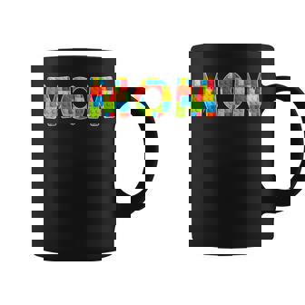 Mom Parent Brick Master Builder Building Blocks Set Family Coffee Mug - Thegiftio