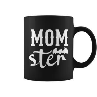 Mom Ster Bat Funny Halloween Quote Coffee Mug - Monsterry