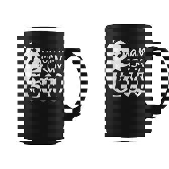 Mommy Is My Boo Kid Toddler N Halloween Boo Ghost Coffee Mug - Thegiftio