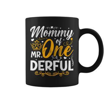 Mommy Of Mr One Derful Party Matching Family 1St Birthday Coffee Mug - Thegiftio UK