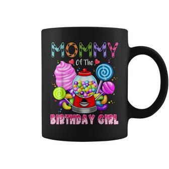 Mommy Of The Birthday Girl Candyland Candy Birthday Party Coffee Mug - Seseable