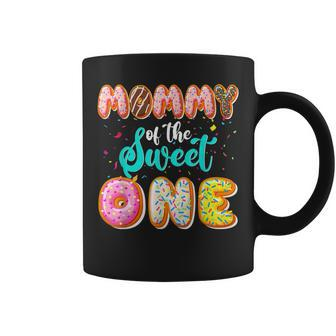Mommy Of The Sweet One 1St Birthday Family Donut Birthday Coffee Mug - Thegiftio UK