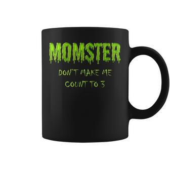 Momster Slime Text Mom Monster Funny Halloween Mommy 2 Sweatshirt Coffee Mug - Thegiftio UK