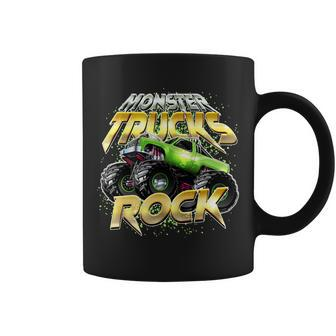 Monster Trucks Rock Coffee Mug - Monsterry CA