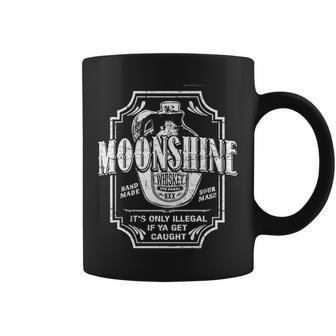 Moonshine Whiskey Tshirt V2 Coffee Mug - Monsterry UK