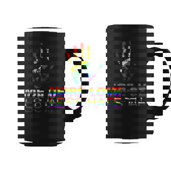More Love Less Hate Gay Pride Lgbt Essential Coffee Mug - Thegiftio