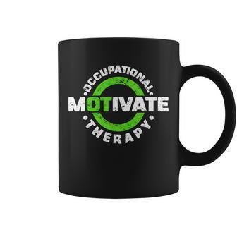 Motivate Occupational Therapy V2 Coffee Mug - Monsterry