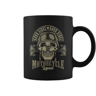Motorcycle Good Riders Good Vibes Coffee Mug - Monsterry AU