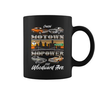 Motown Mopower Cruisin Woodward Ave 2022 Classic Cars Graphic Design Printed Casual Daily Basic Coffee Mug - Thegiftio UK