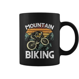 Mountain Bike Cycling Bicycle Mountain Biking Gift Tshirt Coffee Mug - Monsterry