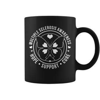 Ms Multiple Sclerosis Awareness Hope Support Cure Tshirt Coffee Mug - Monsterry