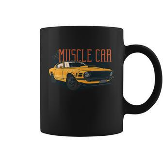 Muscle Car Graphic Design Printed Casual Daily Basic V2 Coffee Mug - Thegiftio UK
