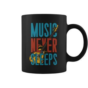 Music Never Sleeps Coffee Mug - Monsterry DE