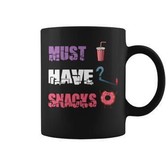 Must Have Snacks Food Lover Coffee Mug - Thegiftio UK