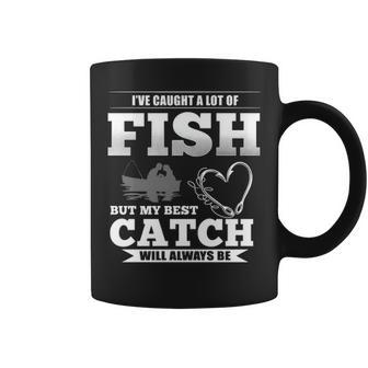 My Best Catch Custom Coffee Mug - Seseable