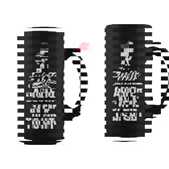 My Favorite Daughter Gave Me This Santa Christmas Gift Coffee Mug - Thegiftio UK