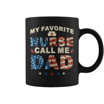 My Favorite Nurse Calls Me Dad Father S Day Gift V2 Coffee Mug - Thegiftio UK