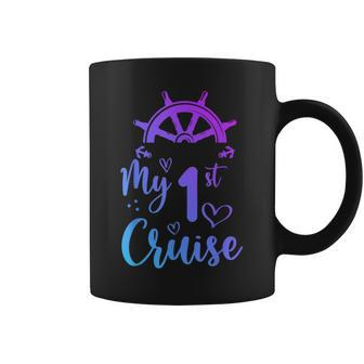 My First Cruise Men Women Girls And Boys Funny Cruise Coffee Mug - Thegiftio UK