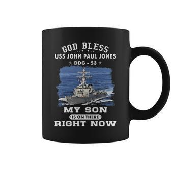 My Son Is On Uss John Paul Jones Ddg Coffee Mug - Monsterry